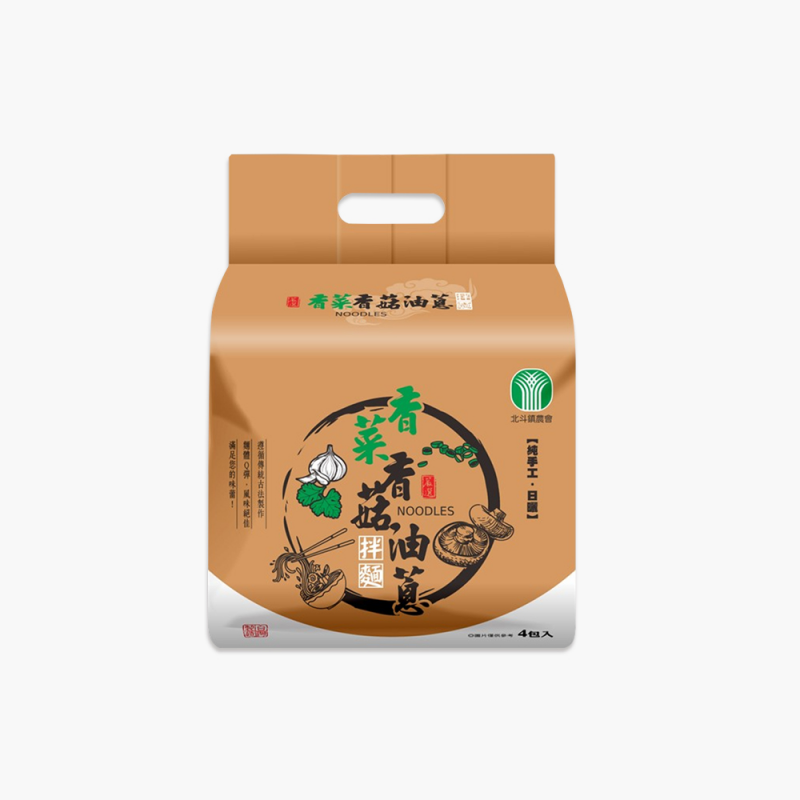 北斗農香菜乾拌麵(香菇油蔥)